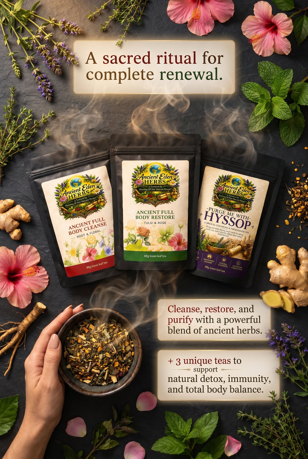 The Ancient Cleansing & Restoration Bundle