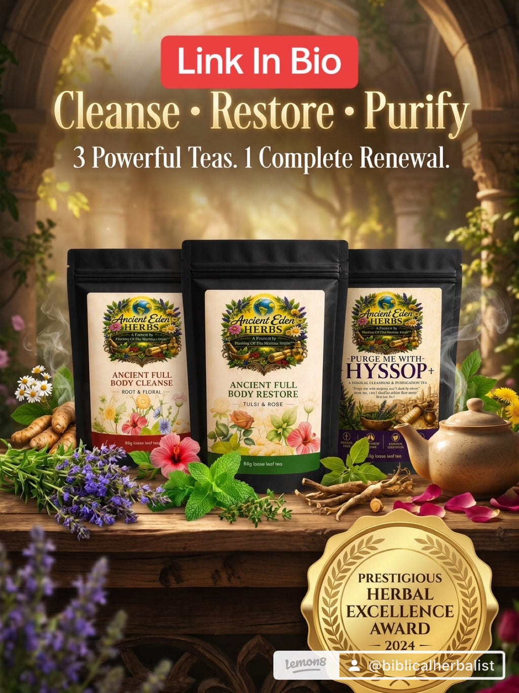 The Ancient Cleansing & Restoration Bundle